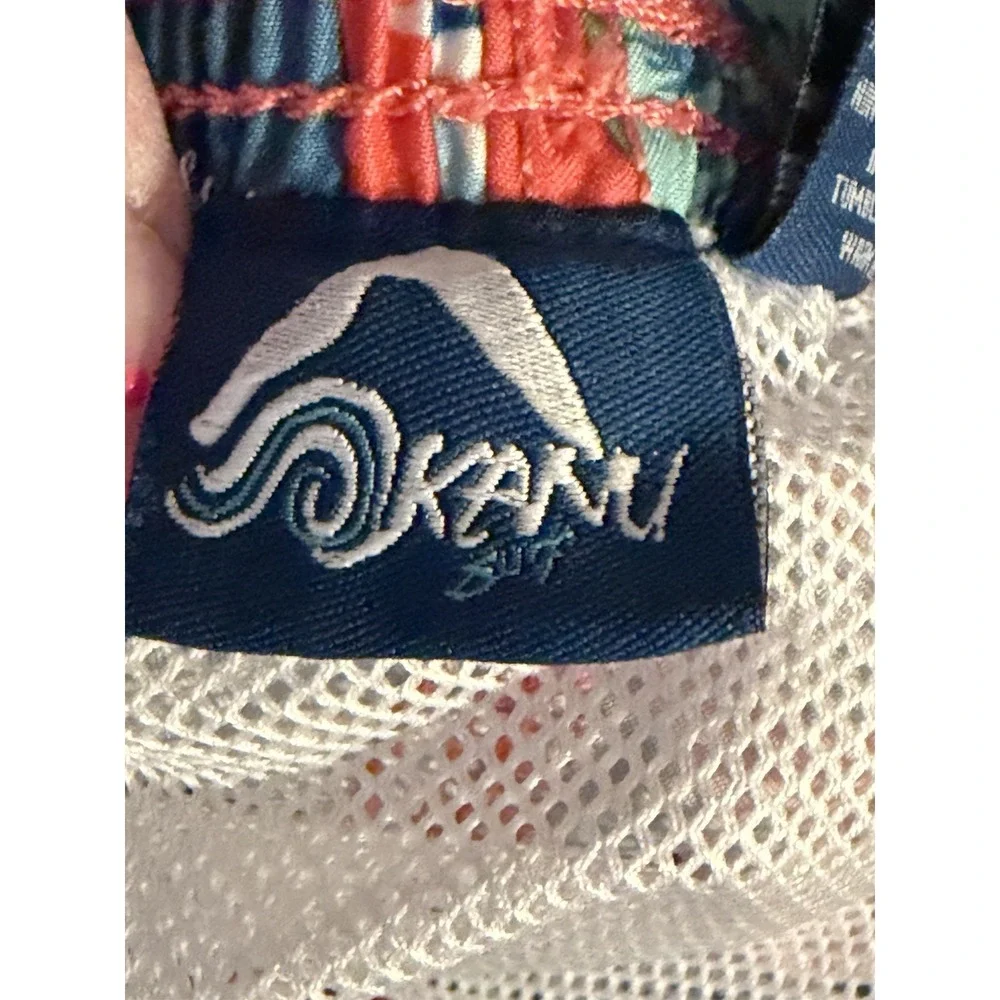 Kanu Surf Men's XXL Swim Trunks Floral Pockets Quick Dry UPF‎ 50+ Tropical Beach